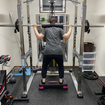 トレーニングしている一般の方